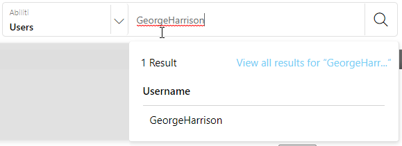 Search by Username GeorgeHarrison