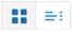 Image or List button used to select a preference for how to display your accounts